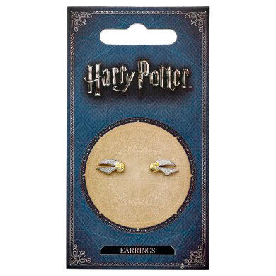 Pendientes Golden Snitch Harry Potter - Frikibase.com