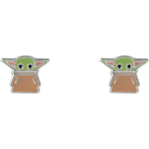Pendientes Grogu The Mandalorian Star Wars plata - Frikibase.com