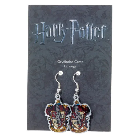 Pendientes Gryffindor Crest Harry Potter - Frikibase.com