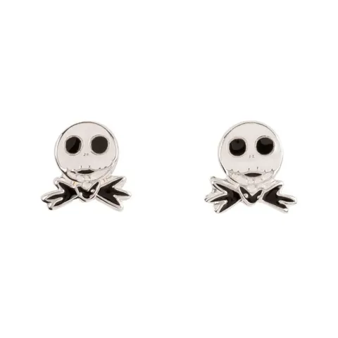 Pendientes Jack Pesadilla Antes de Navidad Disney plata - Frikibase.com