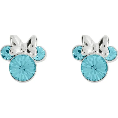 Pendientes Marzo Minnie Disney plata - Frikibase.com