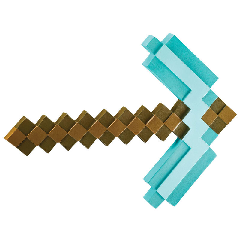 Pickaxe Minecraft 40cm - Frikibase.com