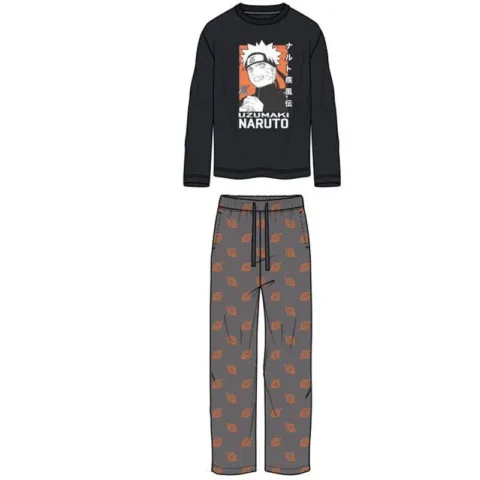 Pijama Naruto Shippuden adulto algodon - Frikibase.com