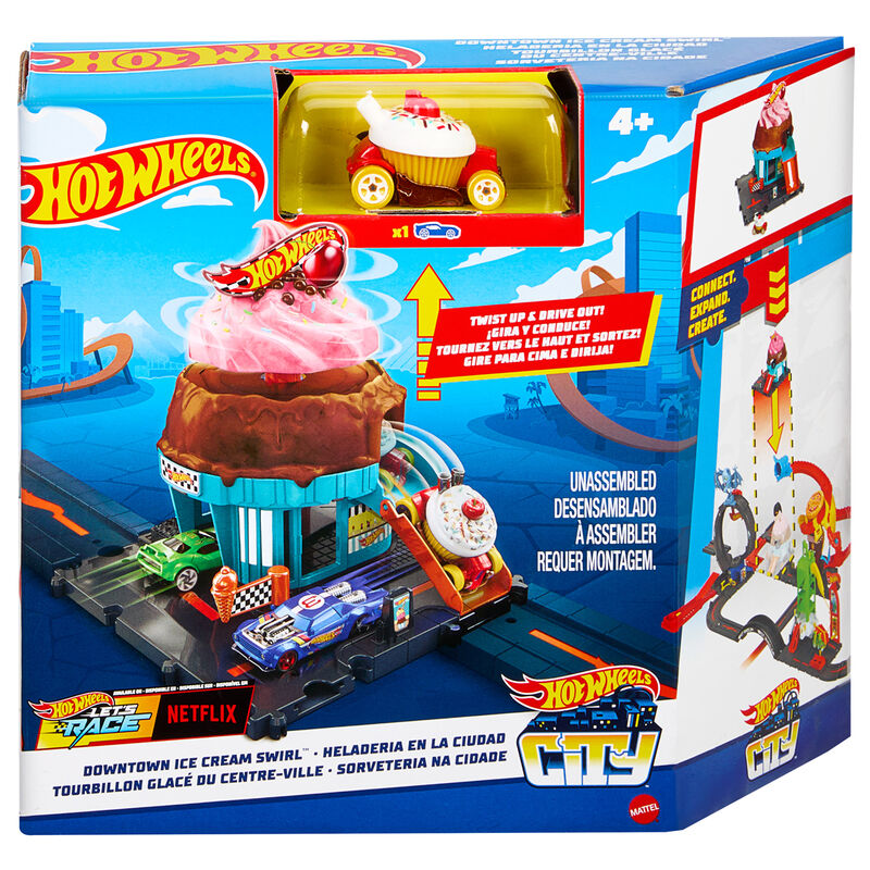 Pista Heladeria en la Ciudad City Hot Wheels - Frikibase.com