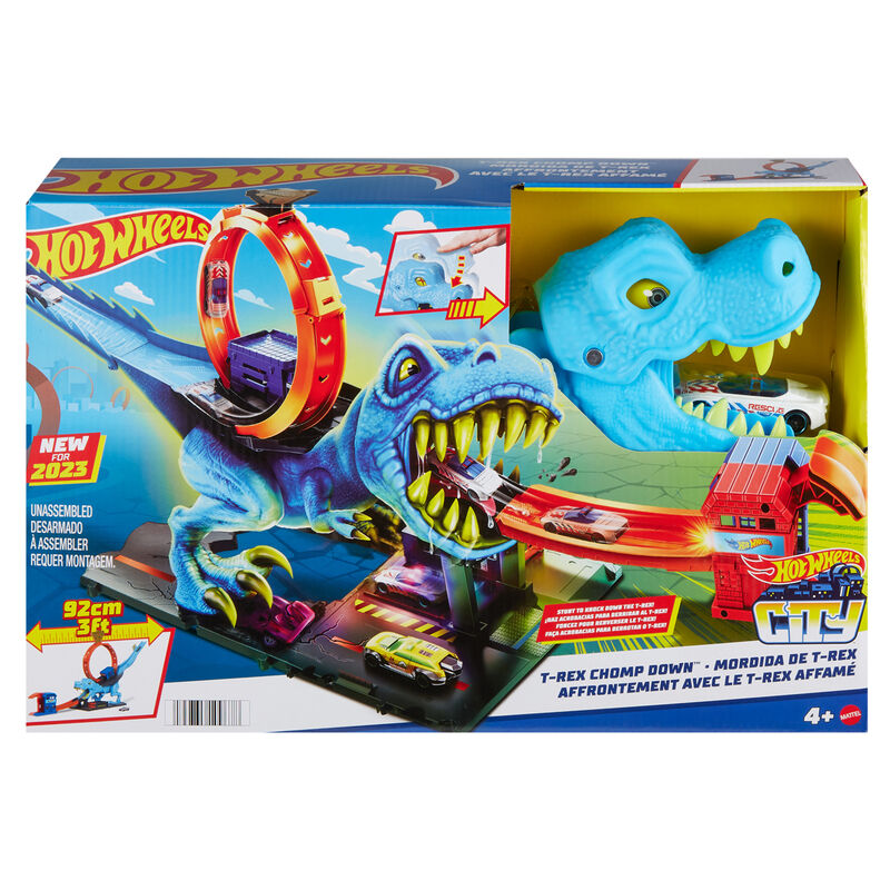Pista Mordida de T-Rex Hot Wheels - Frikibase.com