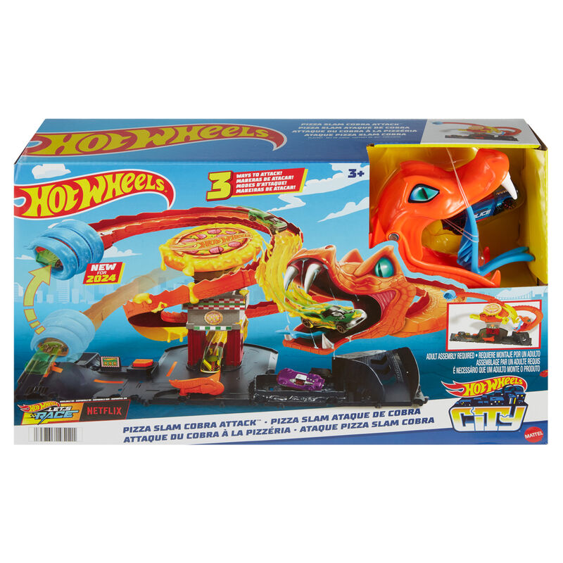 Pista Pizza Slam Ataque de Cobra Hot Wheels - Frikibase.com