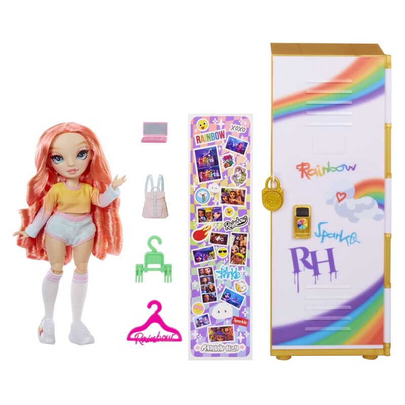 Playset muñeca con taquilla Rainbow High - Frikibase.com