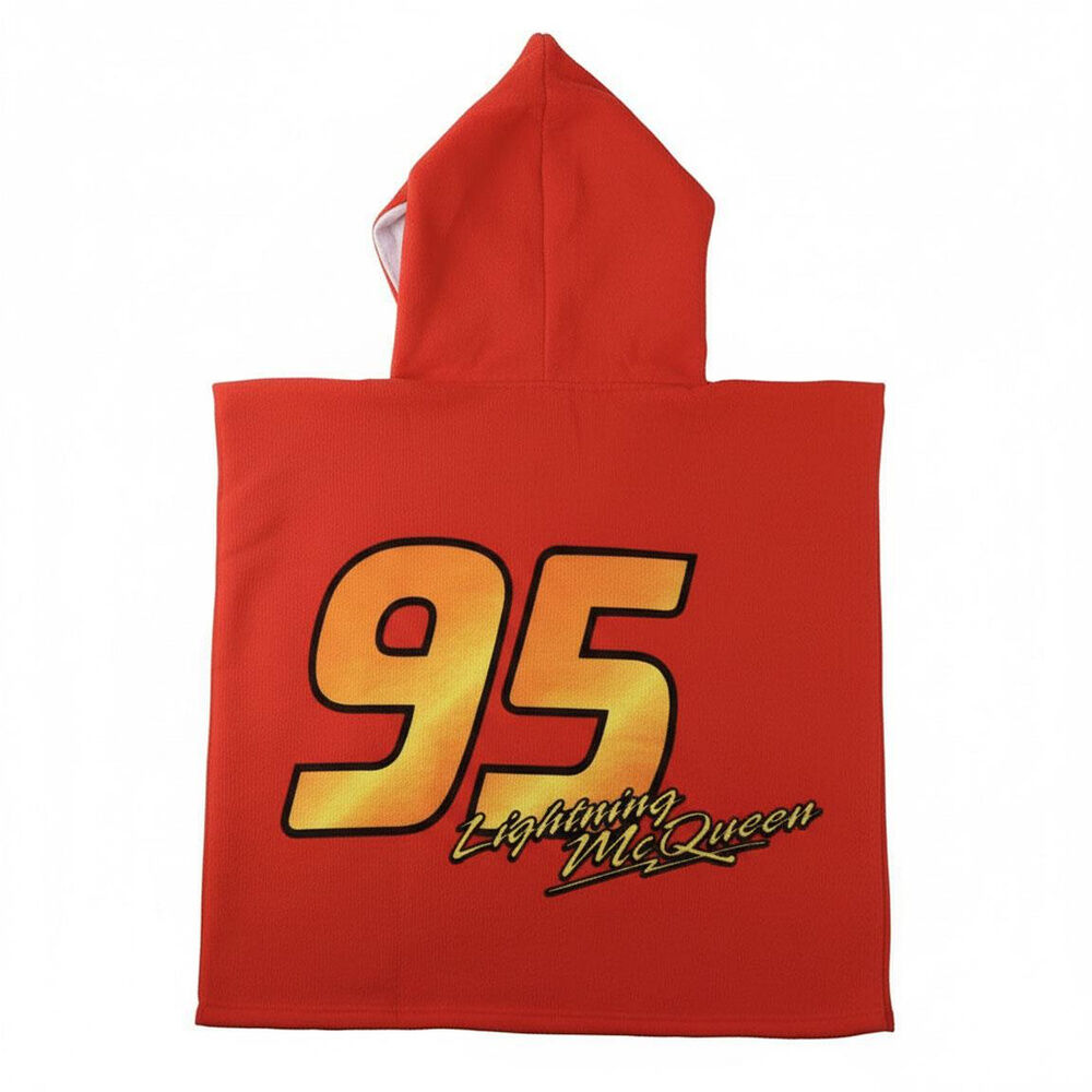Poncho toalla Cars Disney microfibra - Frikibase.com