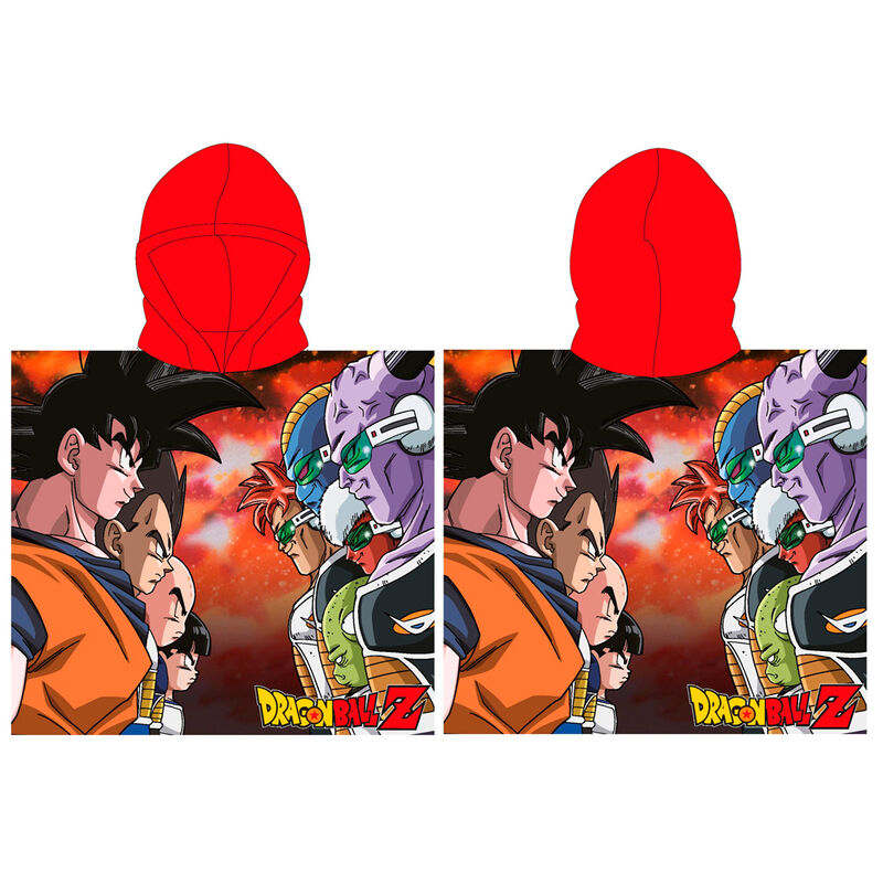 Poncho toalla Dragon Ball Z microfibra - Frikibase.com
