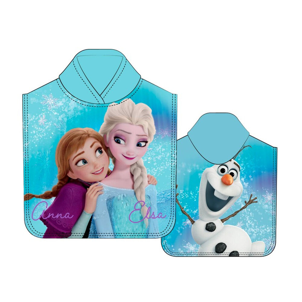 Poncho toalla Frozen Disney microfibra - Frikibase.com