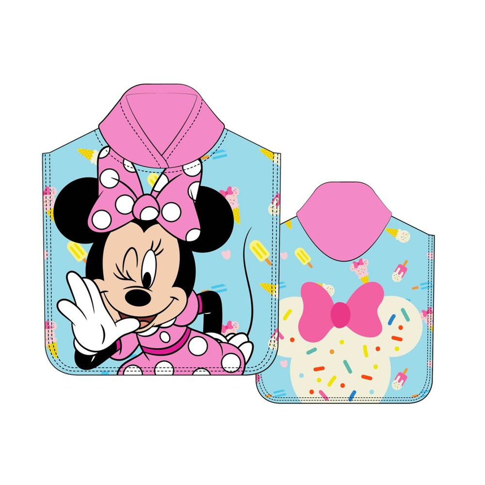 Poncho toalla Minnie Disney microfibra - Frikibase.com
