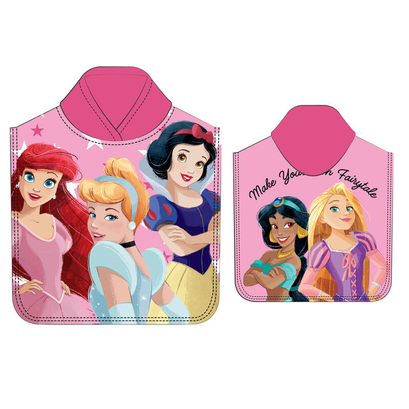Poncho toalla Princesas Disney microfibra - Frikibase.com