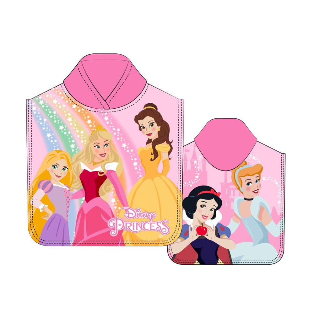 Poncho toalla Princesas Disney microfibra - Frikibase.com