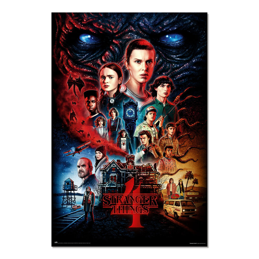Poster Casa Vecna Stranger Things 4 - Frikibase.com