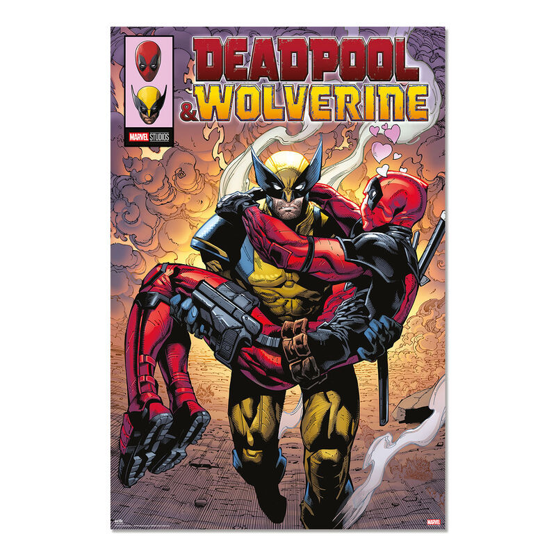 Poster Deadpool & Lobezno Marvel - Frikibase.com