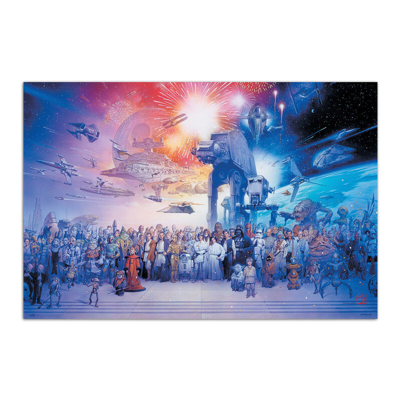 Poster Legado Personajes Star Wars - Frikibase.com