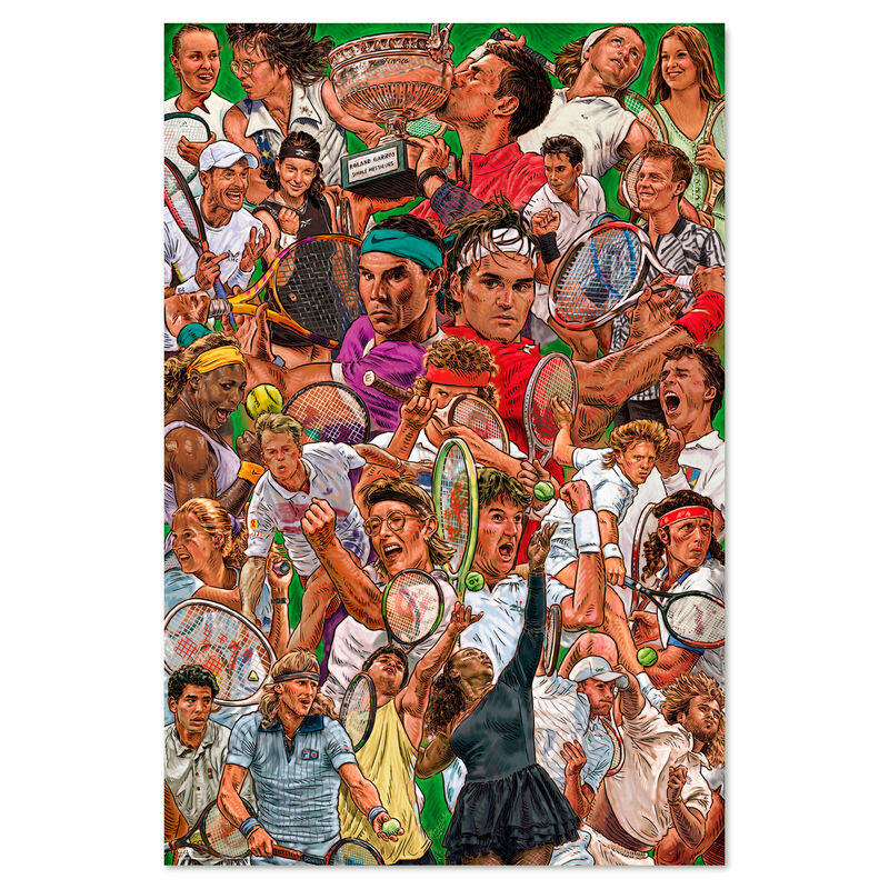 Poster Leyendas del Tenis - Frikibase.com
