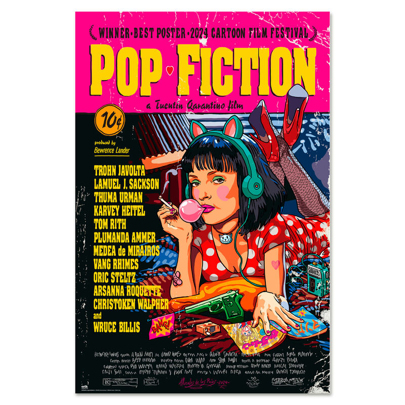 Poster Pop Fiction - Frikibase.com