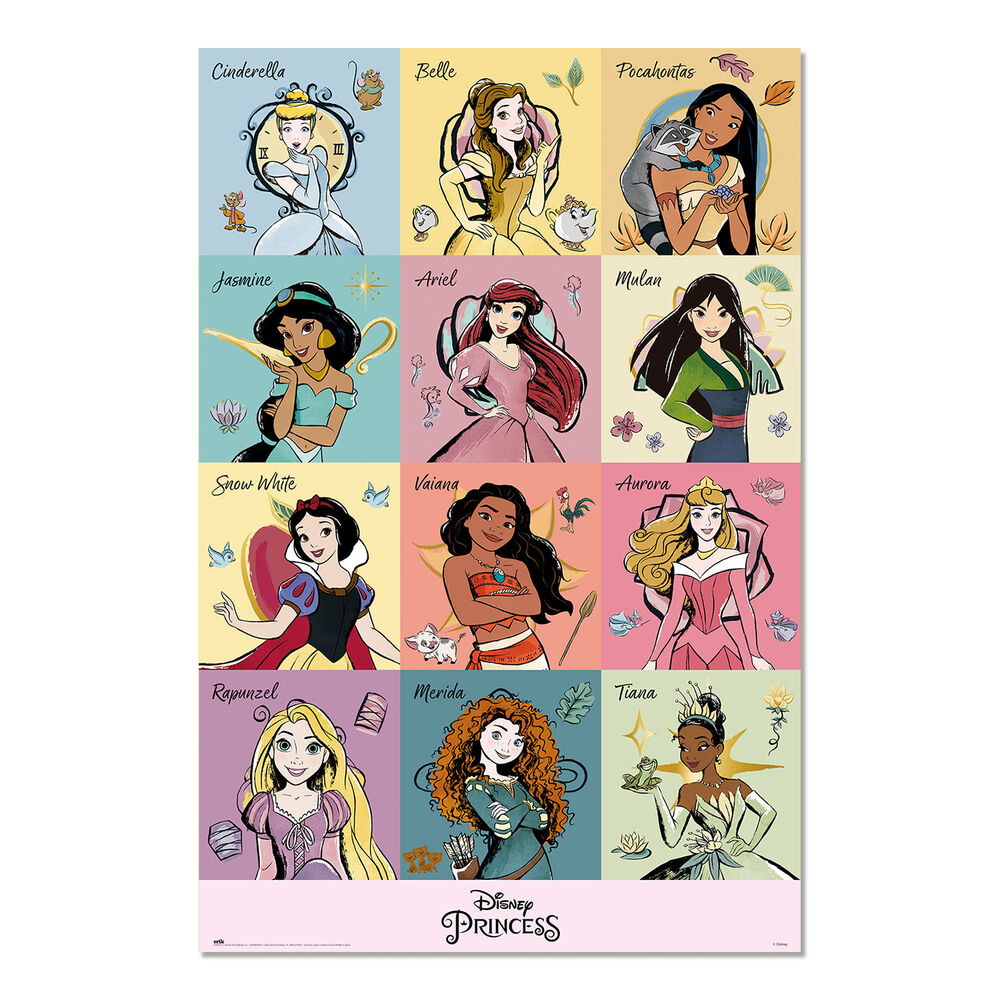 Poster Princesas Disney - Frikibase.com