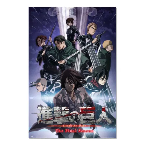 Poster Temporada Final Attack on Titan - Frikibase.com