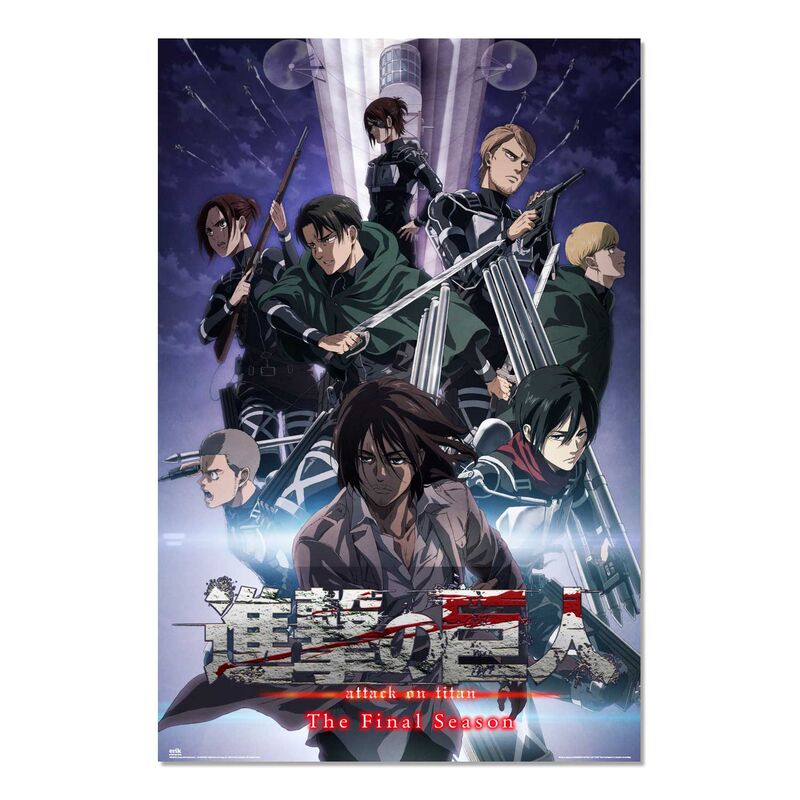 Poster Temporada Final Attack on Titan - Frikibase.com