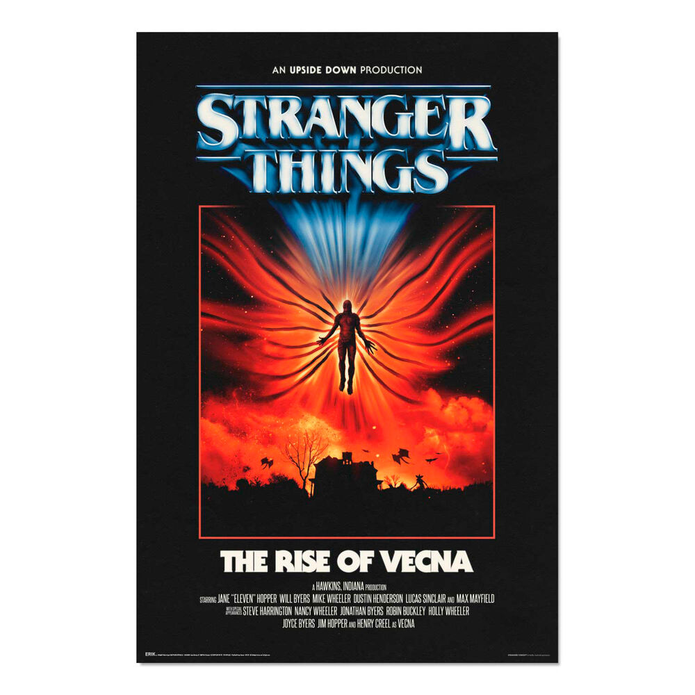 Poster The Rise of Vecna Stranger Things - Frikibase.com