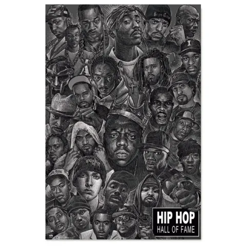 Poster Todas las Estrellas Hip Hop - Frikibase.com