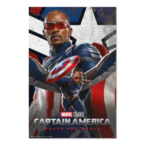Poster Un Nuevo Mundo Capitan America Marvel - Frikibase.com