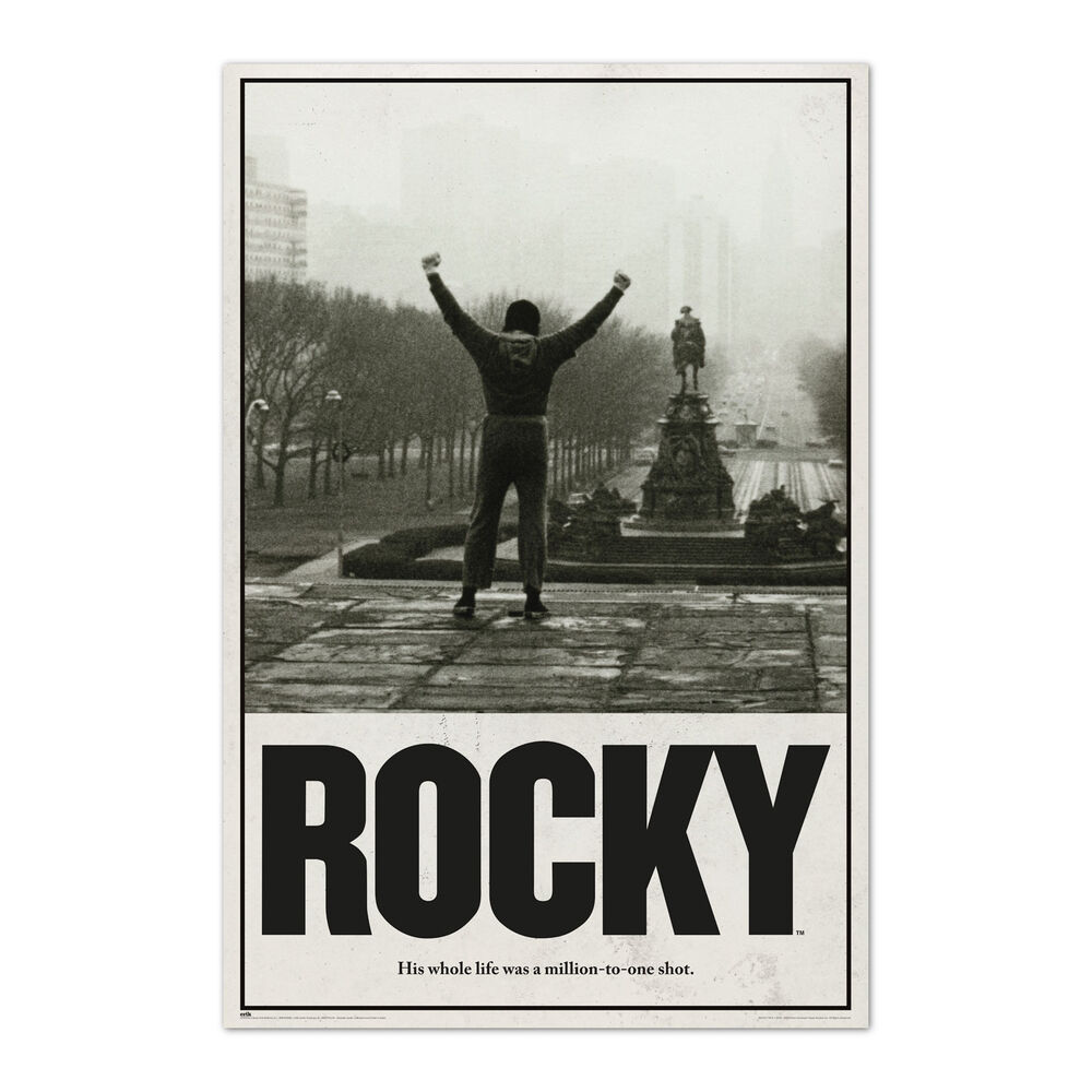 Poster Una Oportunidad Entre un Millon Rocky Balboa - Frikibase.com