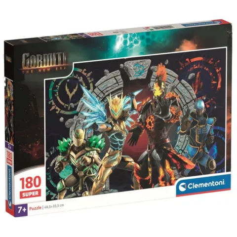 Puzle super The New Era Gormiti 180pzs - Frikibase.com