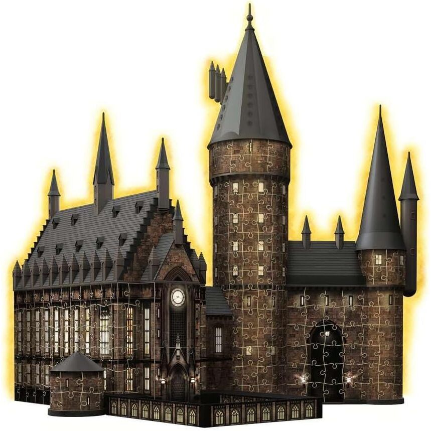 Puzzle 3D Castillo de Hogwarts Harry Potter 643pzs - Frikibase.com