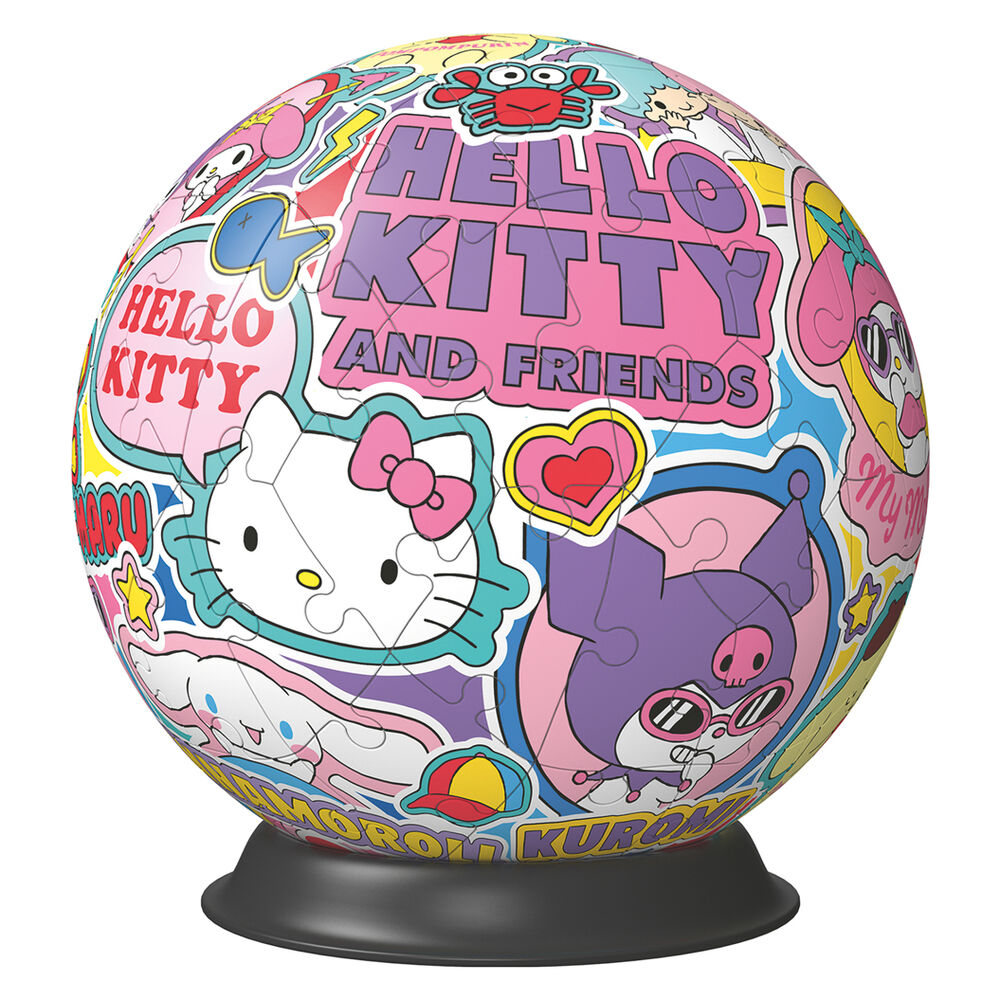 Puzzle 3D Hello Kitty 72pzs - Frikibase.com