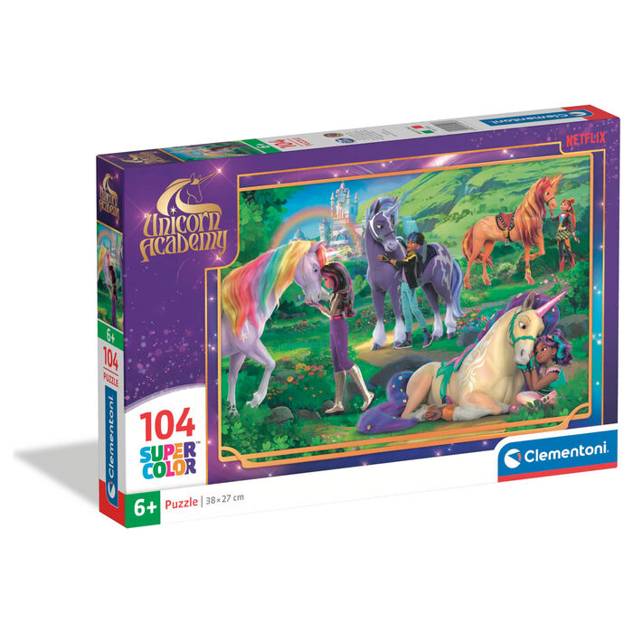Puzzle Academia de Unicornios 104pzs - Frikibase.com