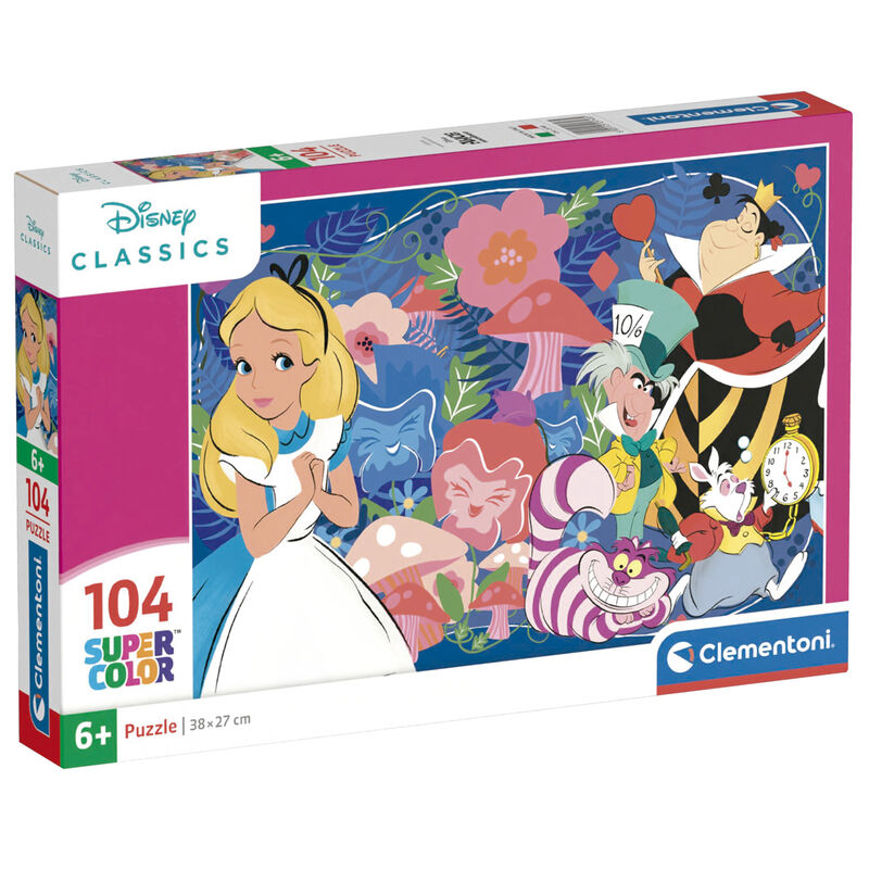 Puzzle Alicia en el Pais de las Maravillas Disney 104pzs - Frikibase.com