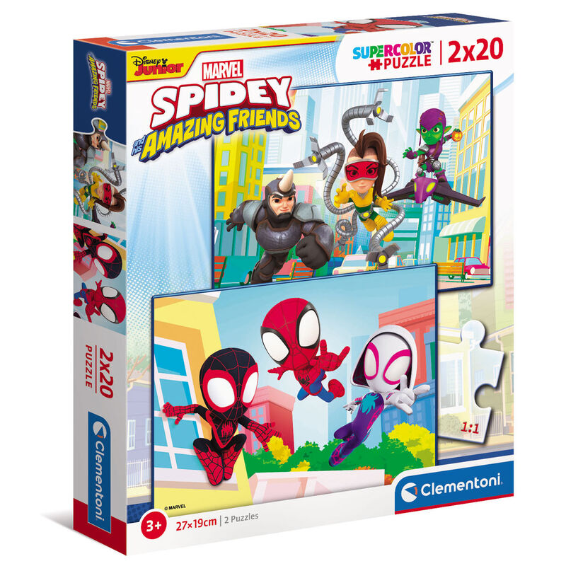 Puzzle Amazings Friends Marvel 2x20pzs - Frikibase.com