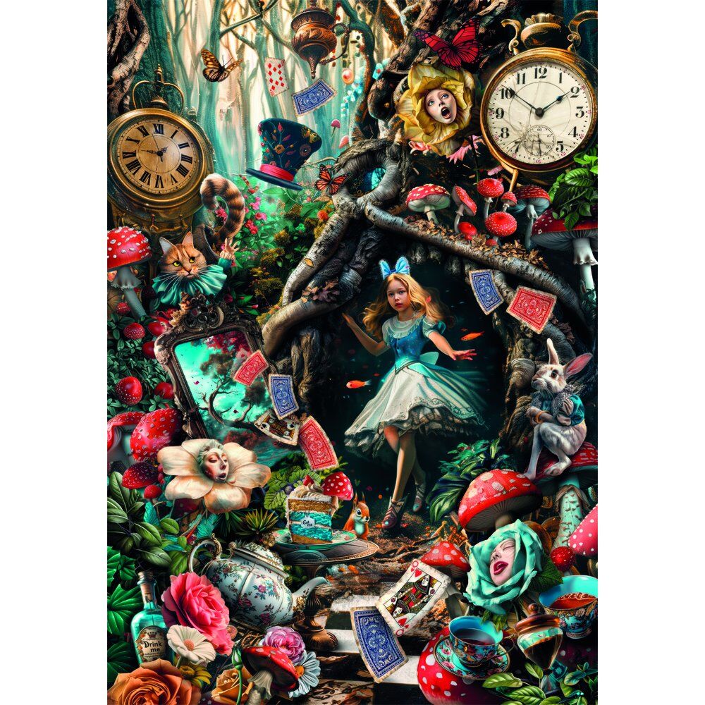 Puzzle Another Day in Wonderland High Quality 1000pzs - Frikibase.com