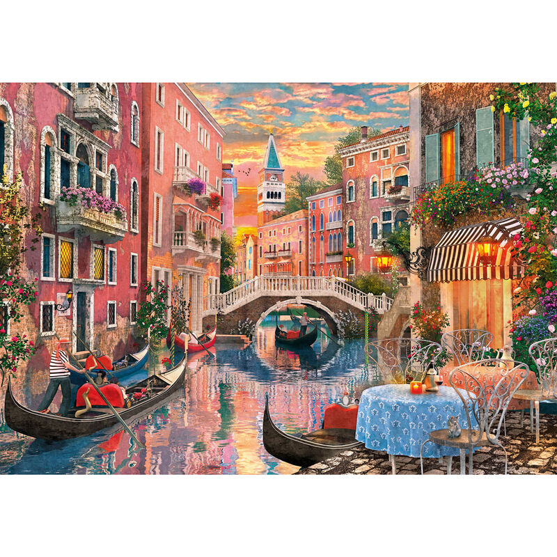 Puzzle Atardecer en Venecia 6000pzs - Frikibase.com