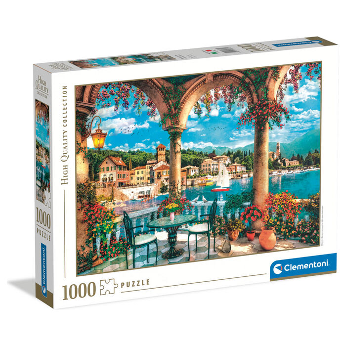 Puzzle Balcon con Vistas al Lago 1000pzs - Frikibase.com