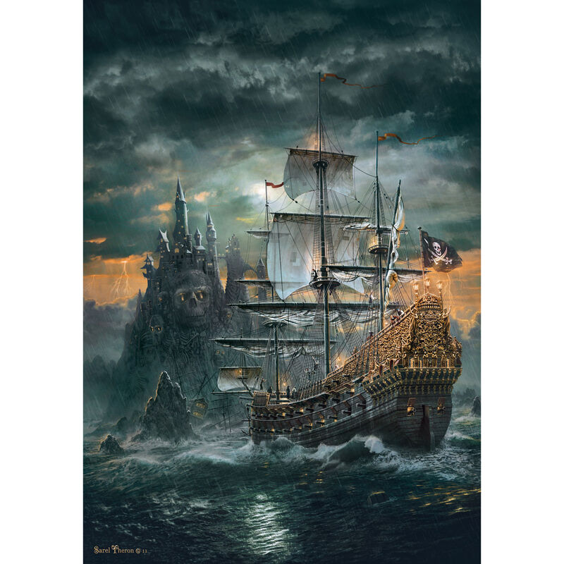 Puzzle Barco Pirata 1500pzs - Frikibase.com