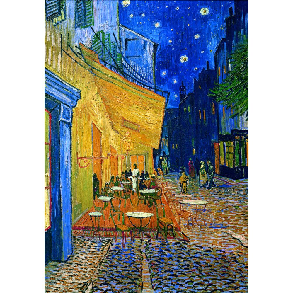 Puzzle Cafe Terrace at Night Van Gogh Museum 1000pzs - Frikibase.com