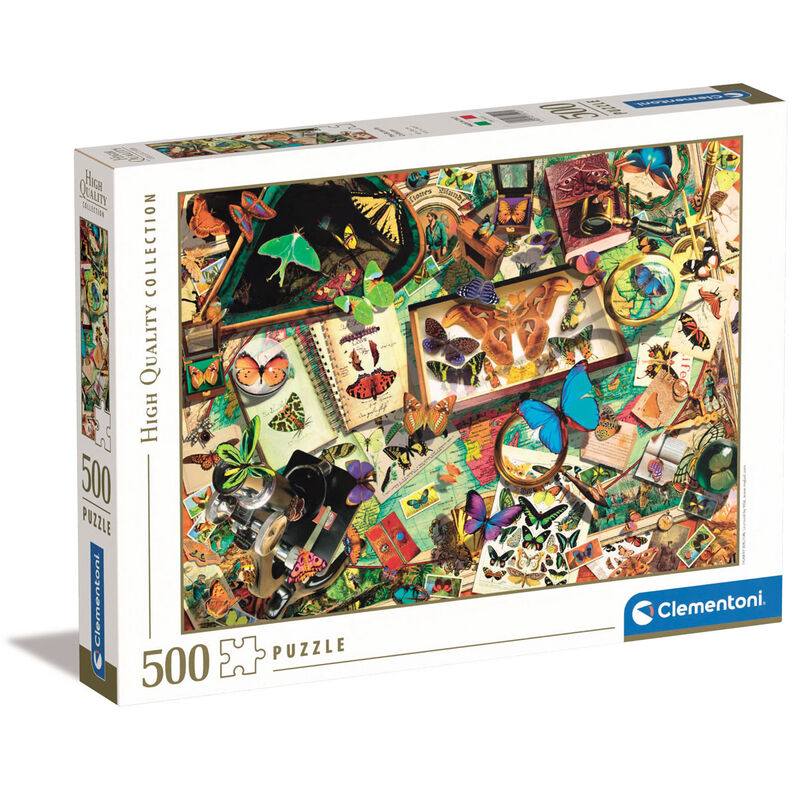 Puzzle Coleccion de Mariposas 500pzs - Frikibase.com