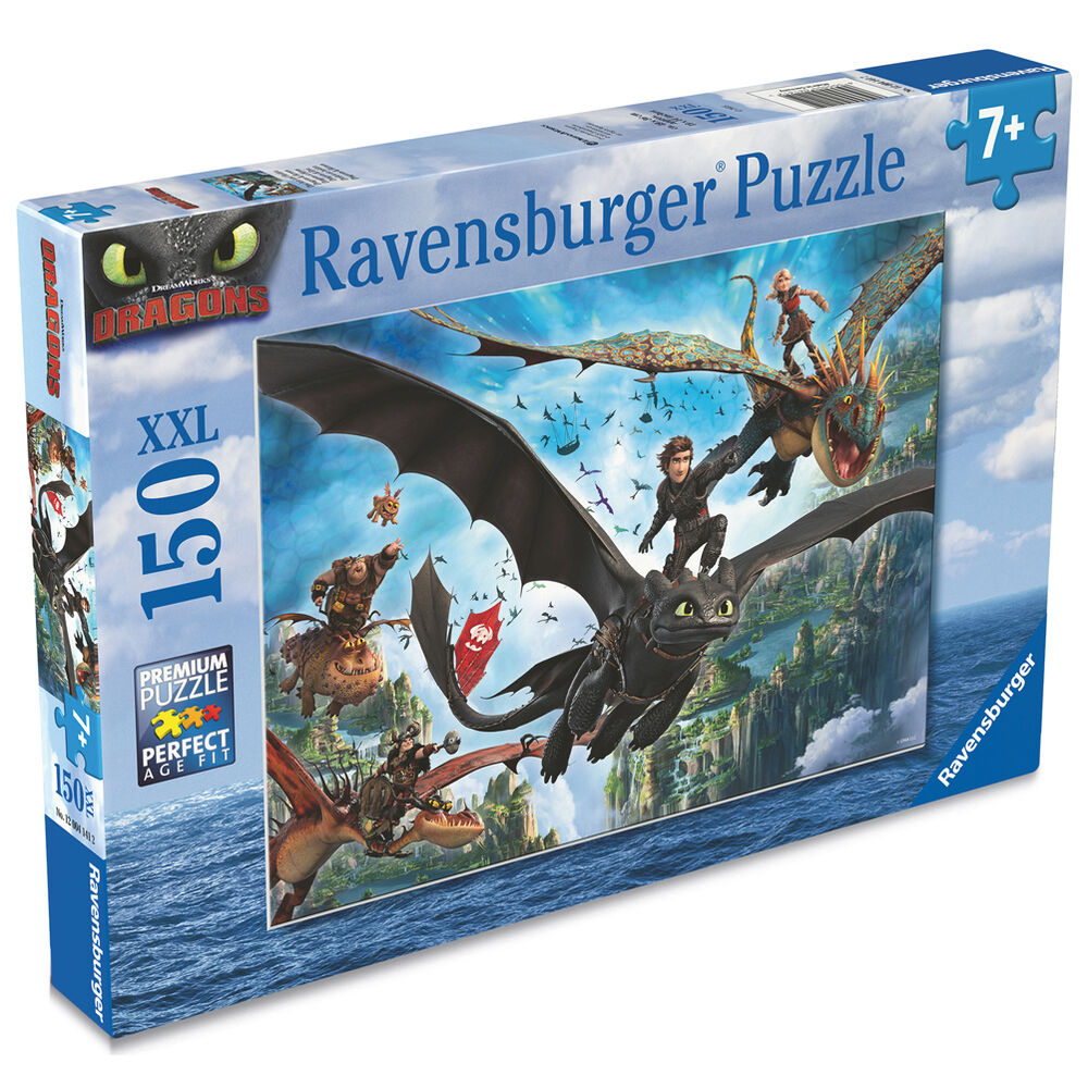 Puzzle Como Entrenar a tu Dragon 2 XXL 150pzs - Frikibase.com