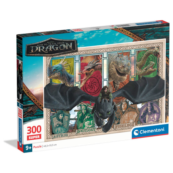 Puzzle Como Entrenar a tu Dragon 300pzs - Frikibase.com