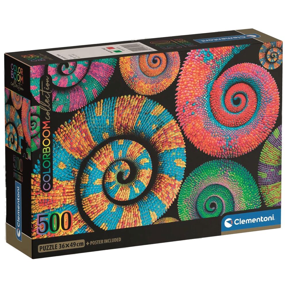 Puzzle Curly Tails Color Boom 500pzs - Frikibase.com