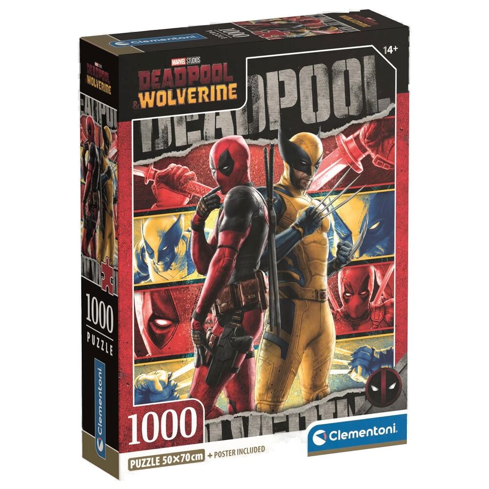 Puzzle Deadpool Marvel 1000pzs - Frikibase.com