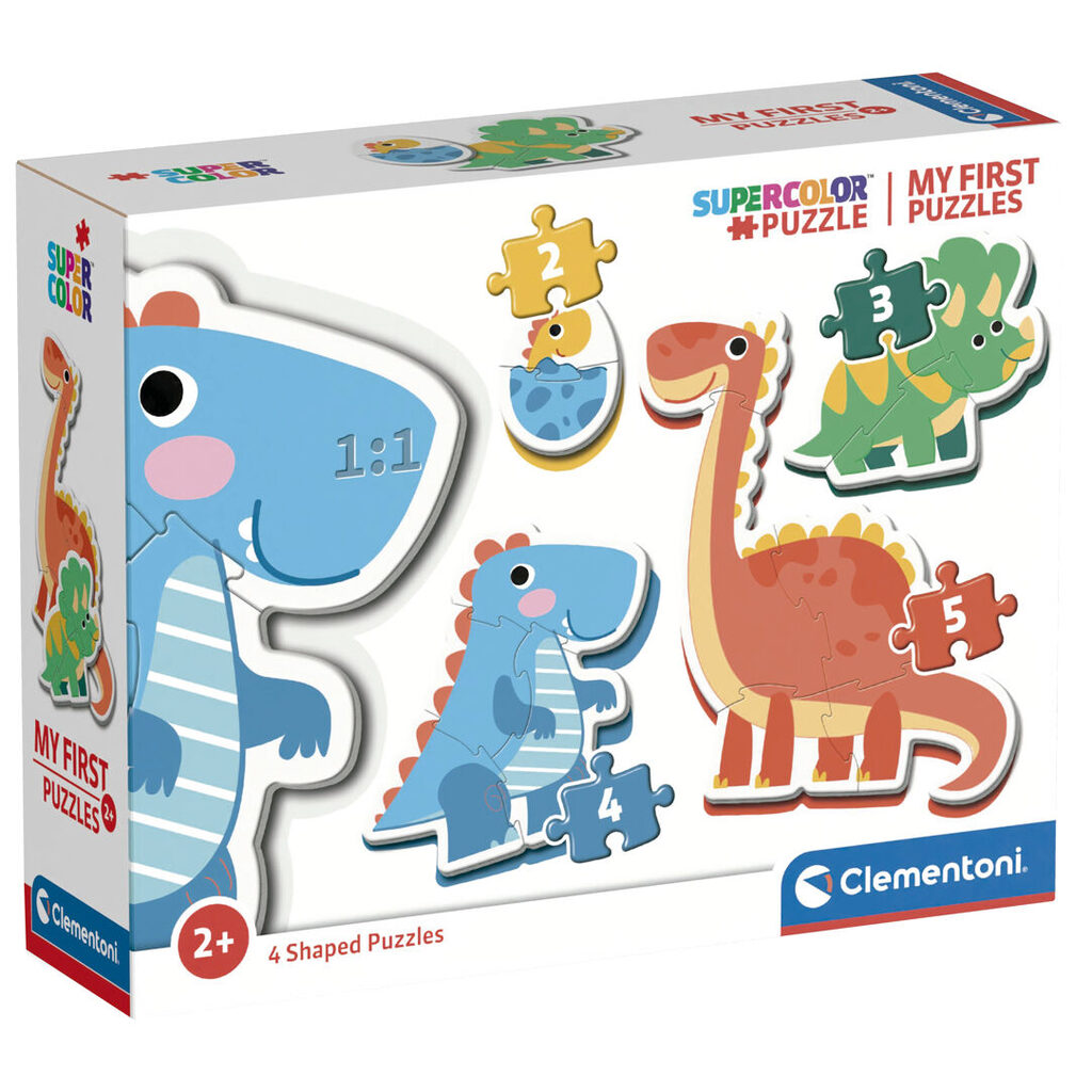 Puzzle Dinosaurios 2-3-4-5pzs - Frikibase.com