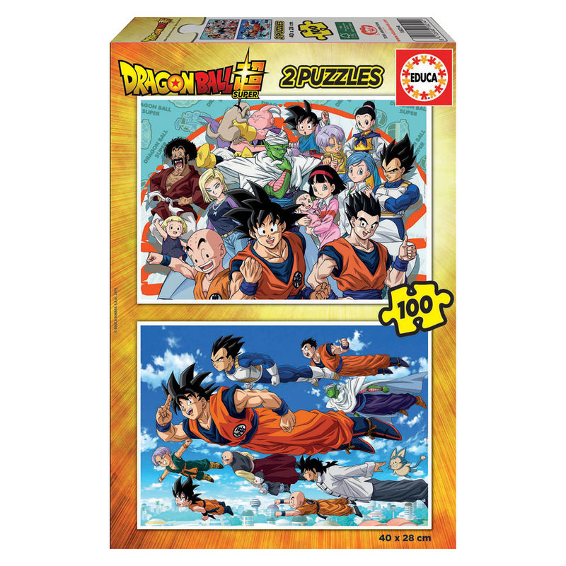 Puzzle Dragon Ball Super 2x100pzs - Frikibase.com