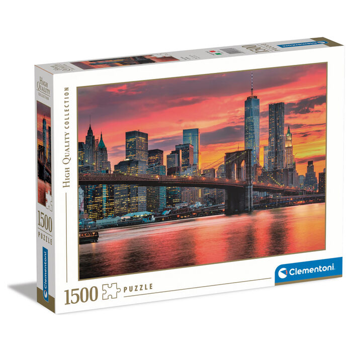 Puzzle East River at Dusk 1500pzs - Frikibase.com