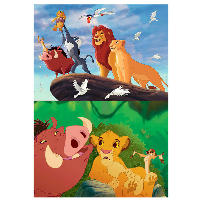 Puzzle El Rey Leon Disney 2x48pzs - Frikibase.com