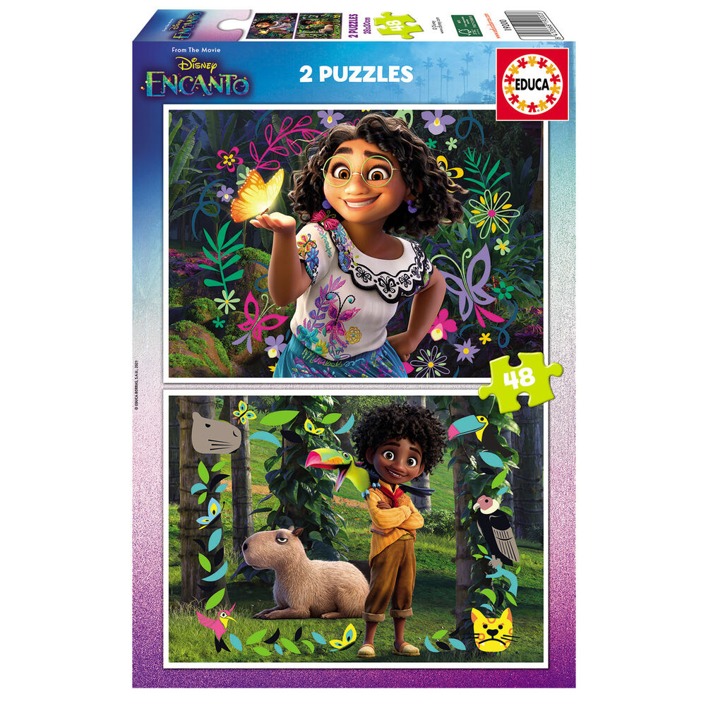 Puzzle Encanto Disney 2x48pzs - Frikibase.com